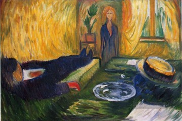 Expressionismus Werke - die Mörderin 1906 Edvard Munch Expressionismus